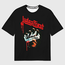 Футболка оверсайз мужская Judas Priest, цвет: 3D-принт