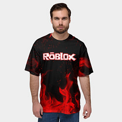 Футболка оверсайз мужская ROBLOX, цвет: 3D-принт — фото 2