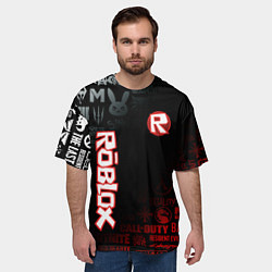 Футболка оверсайз мужская ROBLOX, цвет: 3D-принт — фото 2