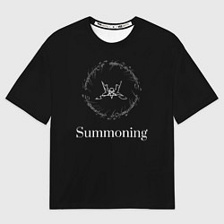 Мужская футболка оверсайз Summoning
