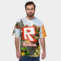Футболка оверсайз мужская ROBLOX, цвет: 3D-принт — фото 2