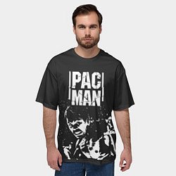 Футболка оверсайз мужская Pac Man, цвет: 3D-принт — фото 2