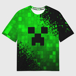 Футболка оверсайз мужская MINECRAFT, цвет: 3D-принт