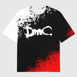 Мужская футболка оверсайз DEVIL MAY CRY DMC