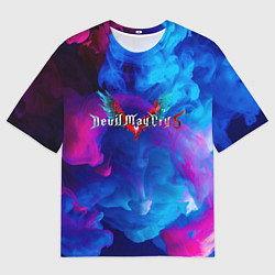 Футболка оверсайз мужская DEVIL MAY CRY DMC, цвет: 3D-принт