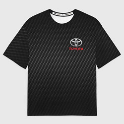 Футболка оверсайз мужская TOYOTA, цвет: 3D-принт
