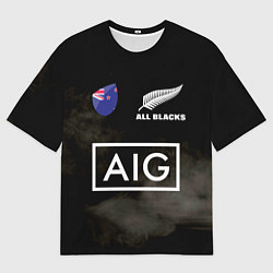 Мужская футболка оверсайз ALL BLACKS
