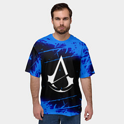 Футболка оверсайз мужская ASSASSIN'S CREED, цвет: 3D-принт — фото 2