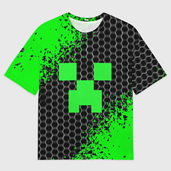 Футболка оверсайз мужская MINECRAFT, цвет: 3D-принт