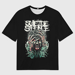 Мужская футболка оверсайз Suicide silence