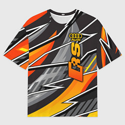 Футболка оверсайз мужская Audi RS, цвет: 3D-принт