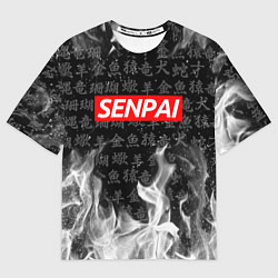 Мужская футболка оверсайз SENPAI