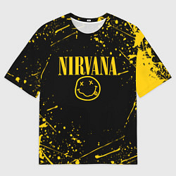 Мужская футболка оверсайз NIRVANA