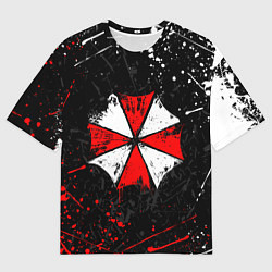 Мужская футболка оверсайз RESIDENT EVIL UMBRELLA