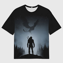 Футболка оверсайз мужская ВЕДЬМАК, цвет: 3D-принт
