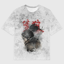 Мужская футболка оверсайз SEKIRO SHADOW DIE TWICE