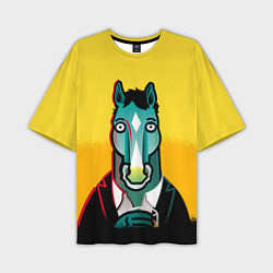 Мужская футболка оверсайз BoJack Horseman