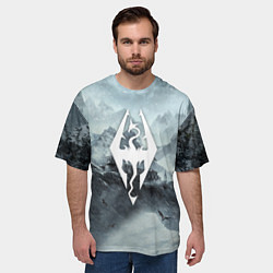 Футболка оверсайз мужская THE ELDER SCROLLS, цвет: 3D-принт — фото 2