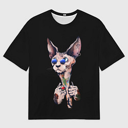 Мужская футболка оверсайз Сфинкс