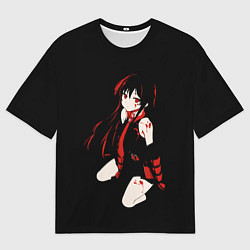 Мужская футболка оверсайз Anime Girl