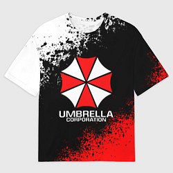 Мужская футболка оверсайз RESIDENT EVIL UMBRELLA