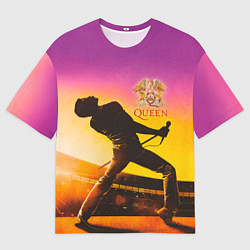 Футболка оверсайз мужская Queen, цвет: 3D-принт