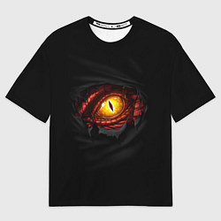 Мужская футболка оверсайз Дракон