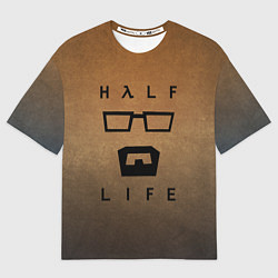 Мужская футболка оверсайз HALF-LIFE