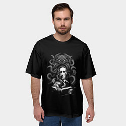 Футболка оверсайз мужская Ктулху, цвет: 3D-принт — фото 2