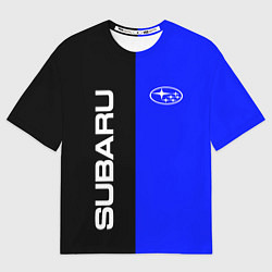 Мужская футболка оверсайз SUBARU