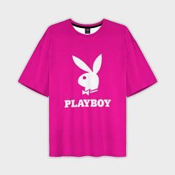 Мужская футболка оверсайз PLAYBOY