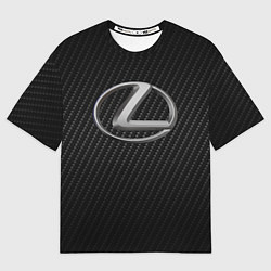 Футболка оверсайз мужская LEXUS, цвет: 3D-принт