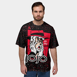 Футболка оверсайз мужская JoJo Bizarre Adventure, цвет: 3D-принт — фото 2