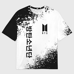 Мужская футболка оверсайз BTS