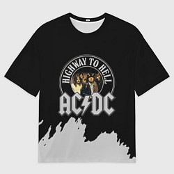 Мужская футболка оверсайз ACDC