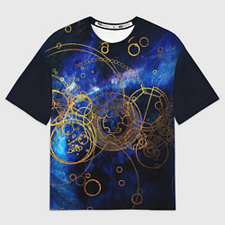 Мужская футболка оверсайз Space Geometry