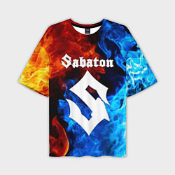 Мужская футболка оверсайз SABATON
