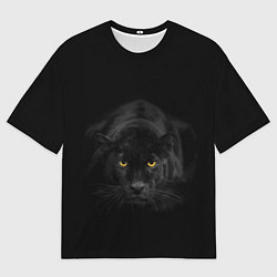 Футболка оверсайз мужская Пантера, цвет: 3D-принт