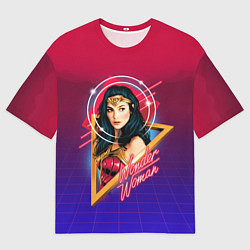 Футболка оверсайз мужская Wonder Woman, цвет: 3D-принт