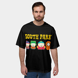 Футболка оверсайз мужская South Park, цвет: 3D-принт — фото 2