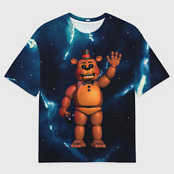 Футболка оверсайз мужская Five Nights At Freddys, цвет: 3D-принт
