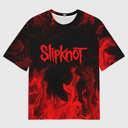 Мужская футболка оверсайз SLIPKNOT
