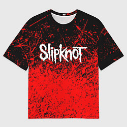 Мужская футболка оверсайз SLIPKNOT