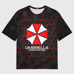 Футболка оверсайз мужская UMBRELLA CORP, цвет: 3D-принт