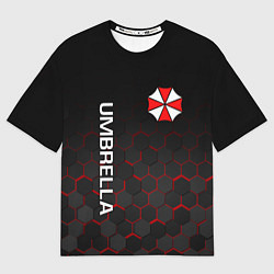 Футболка оверсайз мужская UMBRELLA CORP, цвет: 3D-принт