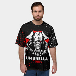 Футболка оверсайз мужская RESIDENT EVIL 3, цвет: 3D-принт — фото 2