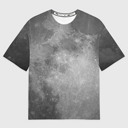 Футболка оверсайз мужская ЛУНА, цвет: 3D-принт