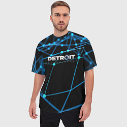 Футболка оверсайз мужская Detroit:Become Human, цвет: 3D-принт — фото 2
