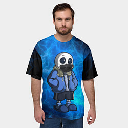 Футболка оверсайз мужская Undertale, цвет: 3D-принт — фото 2
