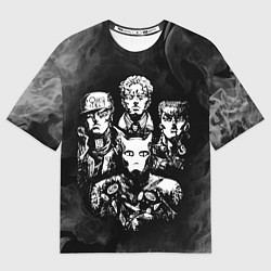 Футболка оверсайз мужская JOJOS BIZARRE ADVENTURE, цвет: 3D-принт